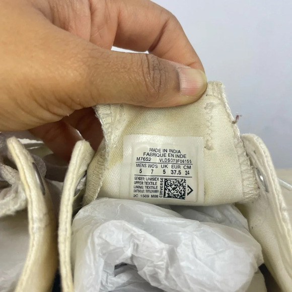 Converse All Star Low Top Sneaker Lace Up Athletic Shoes Women Size 7 - Picture 5 of 8